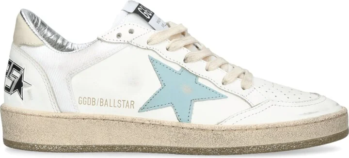 Golden Goose Leather Ball Star Sneakers