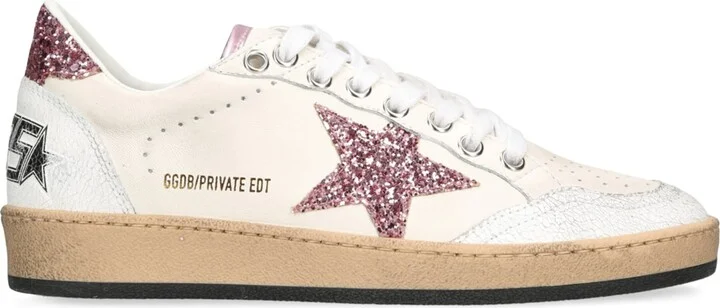 Golden Goose Leather Ball Star Sneakers
