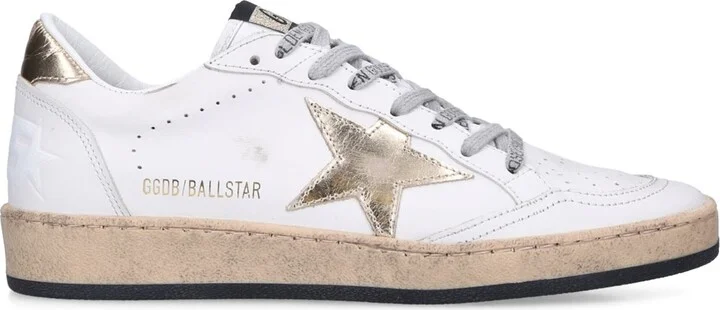 Golden Goose Leather Ball Star Sneakers
