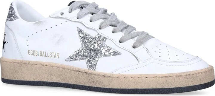 Golden Goose Leather Ball Star Sneakers