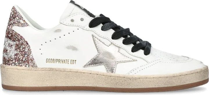 Golden Goose Leather Ball Star Sneakers