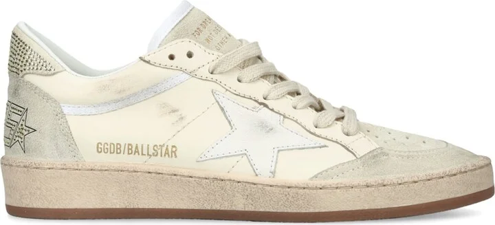 Golden Goose Leather Ball Star Sneakers