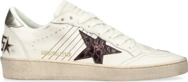 Golden Goose Leather Ball Star Sneakers