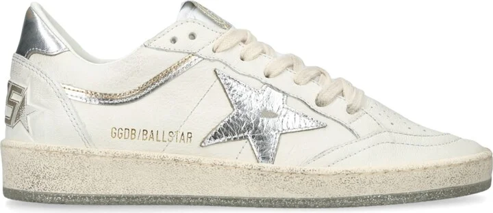 Golden Goose Leather Ball Star Sneakers