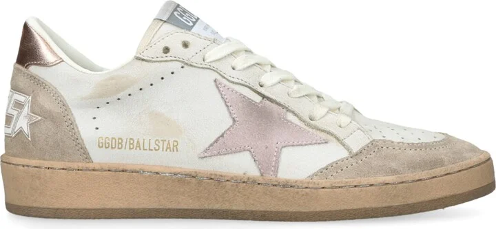 Golden Goose Leather Ball Star Sneakers