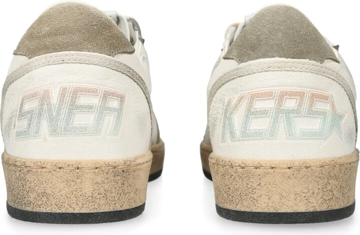 Golden Goose Leather Ballstar Low-Top Sneakers - Image 2