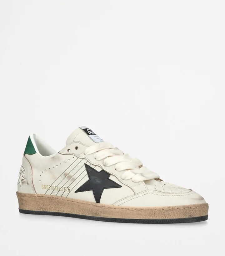 Golden Goose Leather Ballstar Sneakers - Image 3