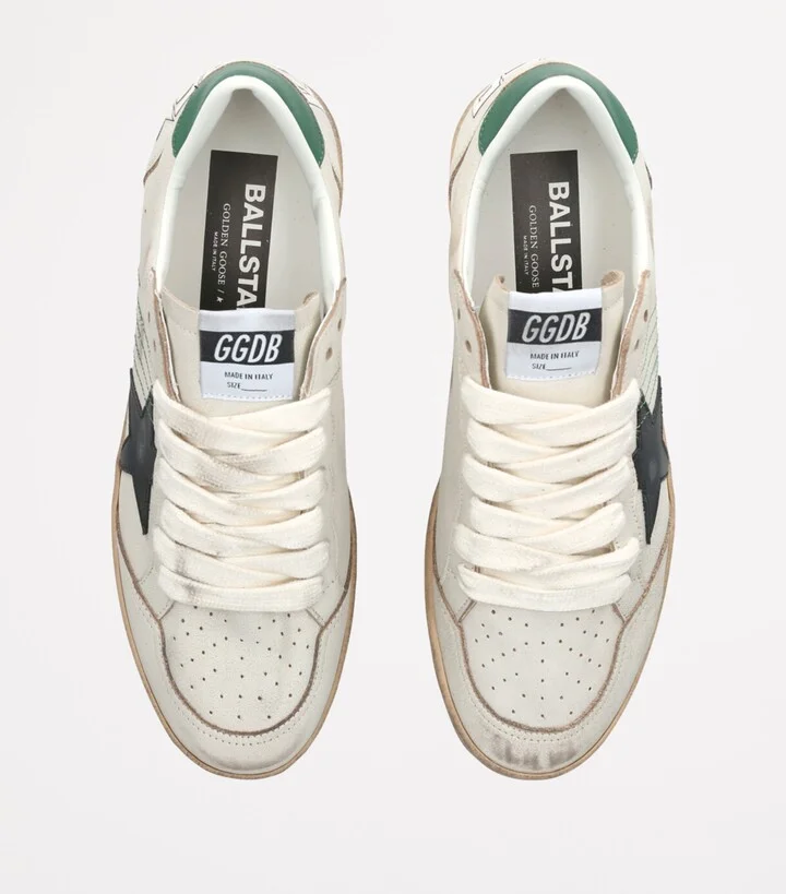 Golden Goose Leather Ballstar Sneakers - Image 4