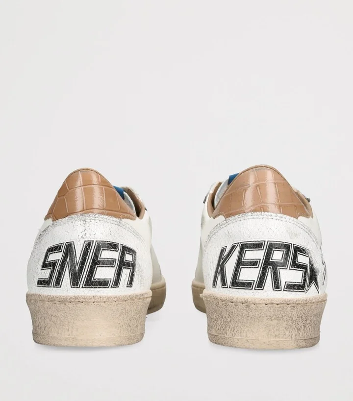 Golden Goose Leather Ballstar Sneakers - Image 2