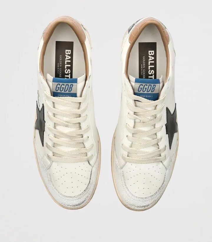 Golden Goose Leather Ballstar Sneakers - Image 4