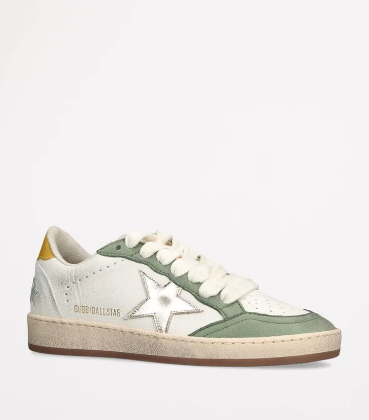 Golden Goose Leather Ballstar Sneakers - Image 3