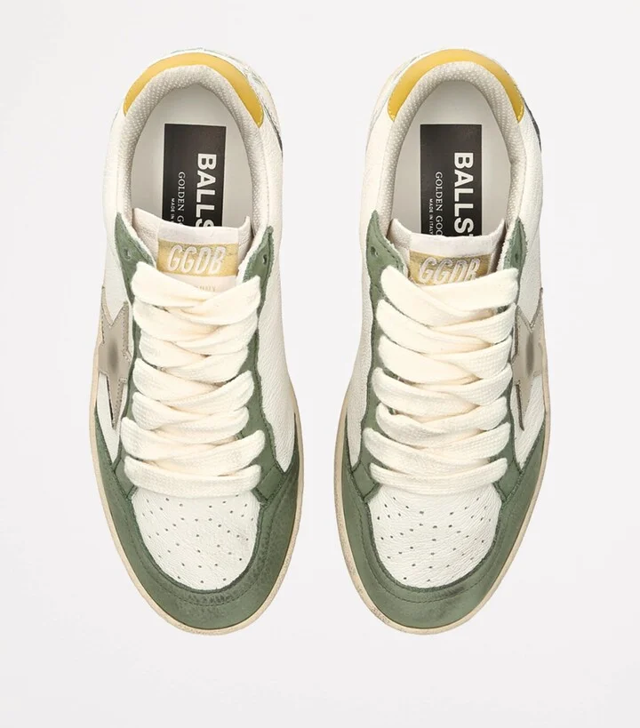 Golden Goose Leather Ballstar Sneakers - Image 4