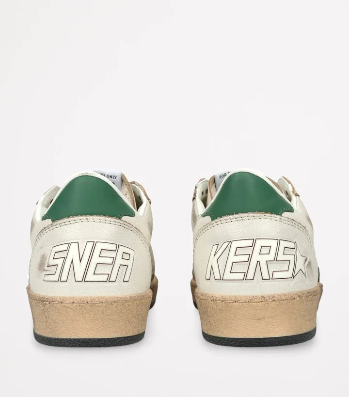 Golden Goose Leather Ballstar Sneakers - Image 2