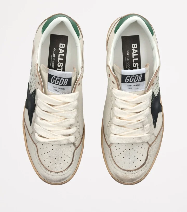 Golden Goose Leather Ballstar Sneakers - Image 4