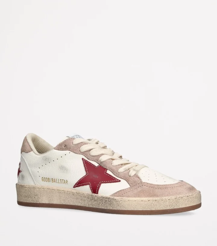 Golden Goose Leather Ballstar Sneakers - Image 3