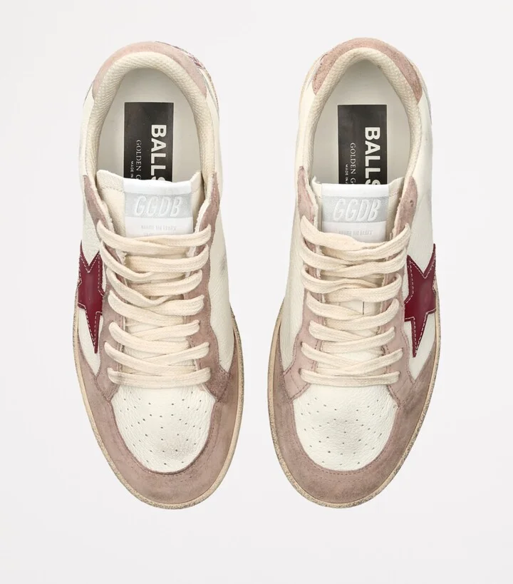 Golden Goose Leather Ballstar Sneakers - Image 4