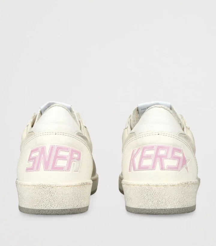 Golden Goose Leather Ballstar Sneakers - Image 2