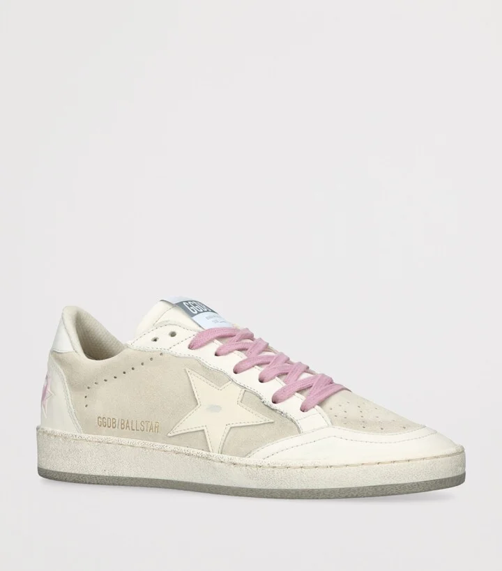 Golden Goose Leather Ballstar Sneakers - Image 3
