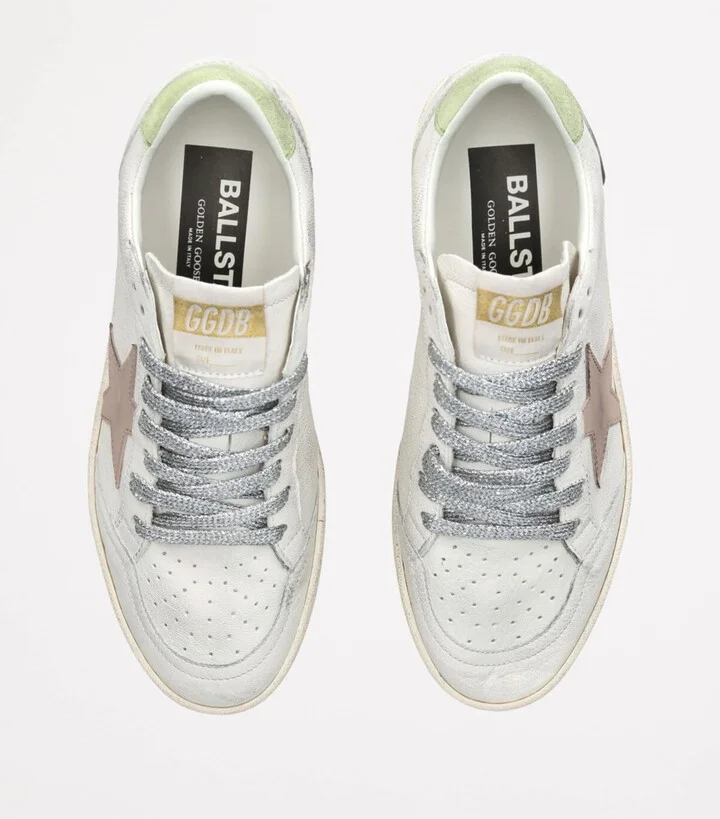 Golden Goose Leather Ballstar Sneakers - Image 4