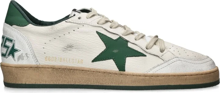 Golden Goose Leather Ballstar Sneakers