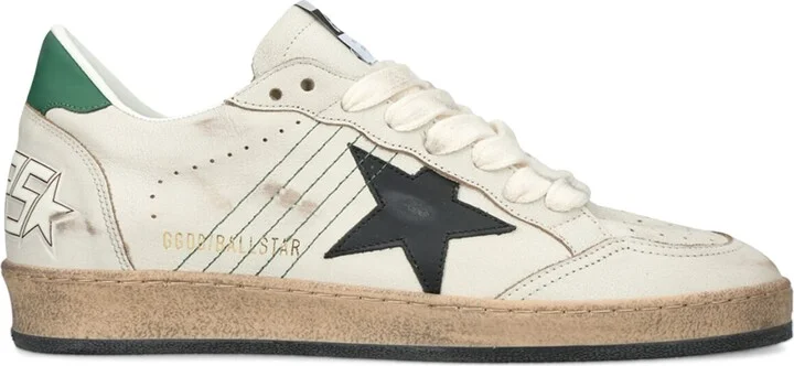 Golden Goose Leather Ballstar Sneakers
