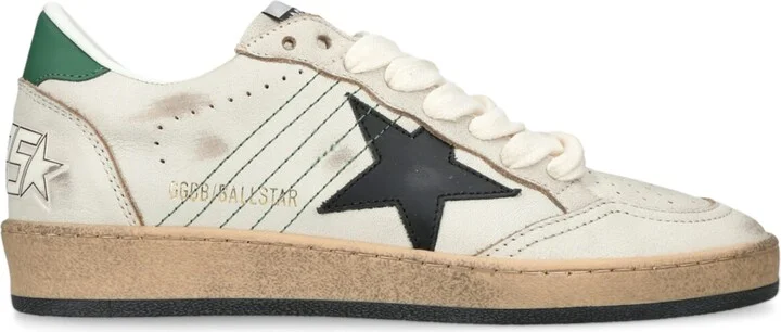 Golden Goose Leather Ballstar Sneakers