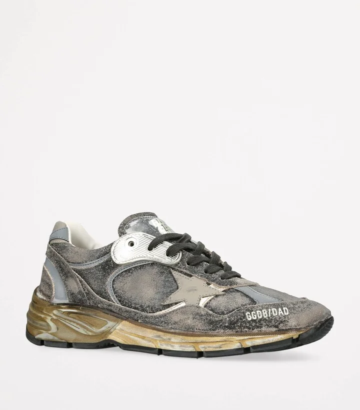 Golden Goose Leather Dad-Star Sneakers - Image 3