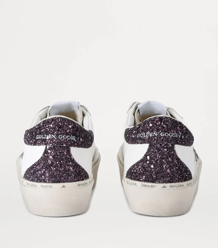 Golden Goose Leather Embellished Hi Star Sneakers - Image 2