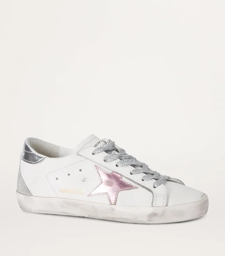 Golden Goose Leather Exclusive Super-Star Sneakers - Image 4