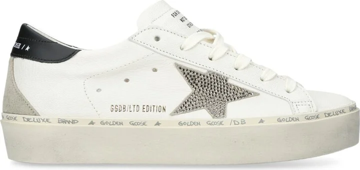 Golden Goose Leather Hi Star Sneakers