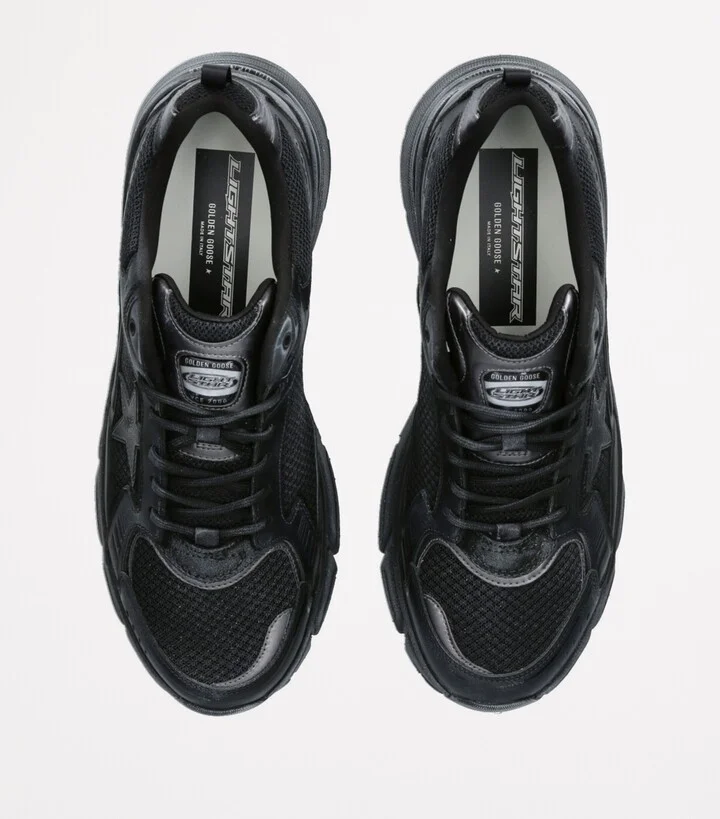 Golden Goose Leather Light Star Sneakers - Image 6