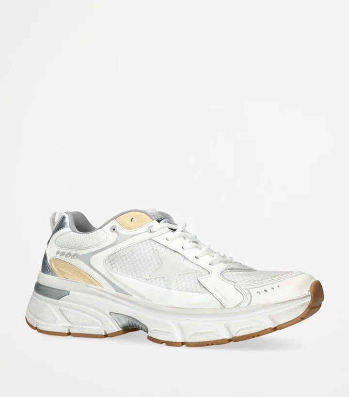 Golden Goose Leather Light Star Sneakers - Image 4