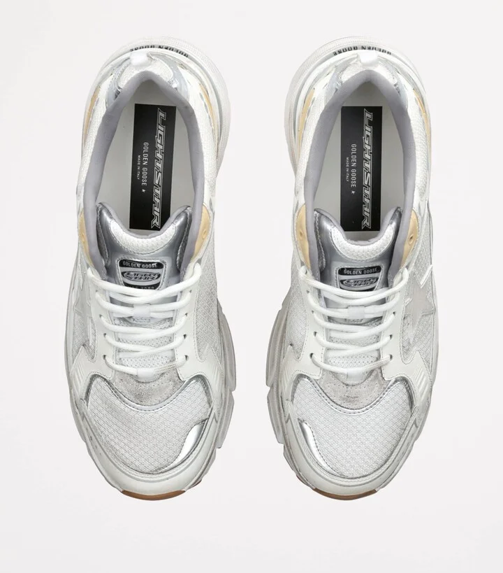 Golden Goose Leather Light Star Sneakers - Image 6