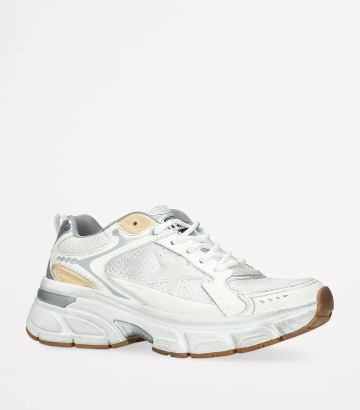 Golden Goose Leather Light Star Sneakers - Image 3