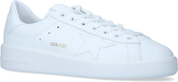 Golden Goose Leather Purestar Low-Top Sneakers - Image 6