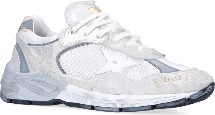 Golden Goose Leather Running Sole Sneakers - Image 3
