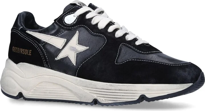 Golden Goose Leather Running Sole Sneakers