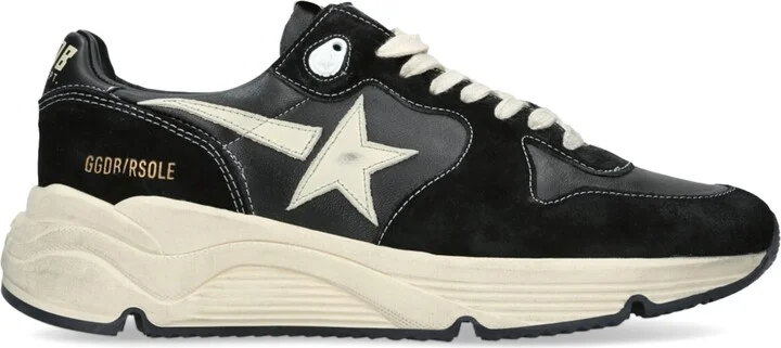 Golden Goose Leather Running Sole Sneakers