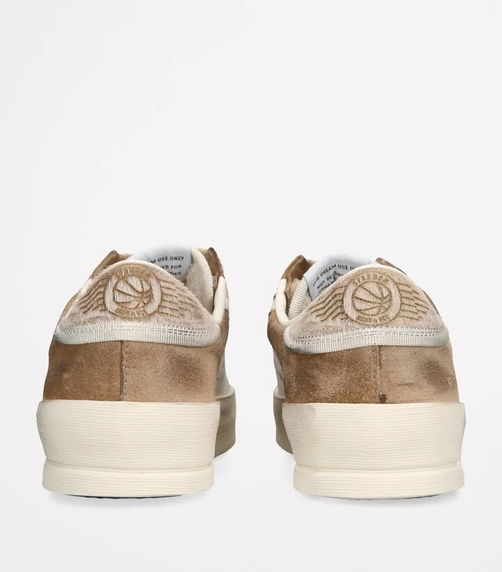 Golden Goose Leather Stardan Low-Top Sneakers - Image 2