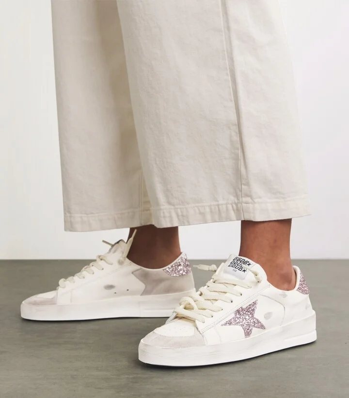 Golden Goose Leather Stardan Sneakers - Image 2