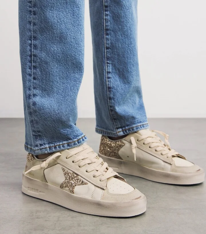 Golden Goose Leather Stardan Sneakers - Image 2