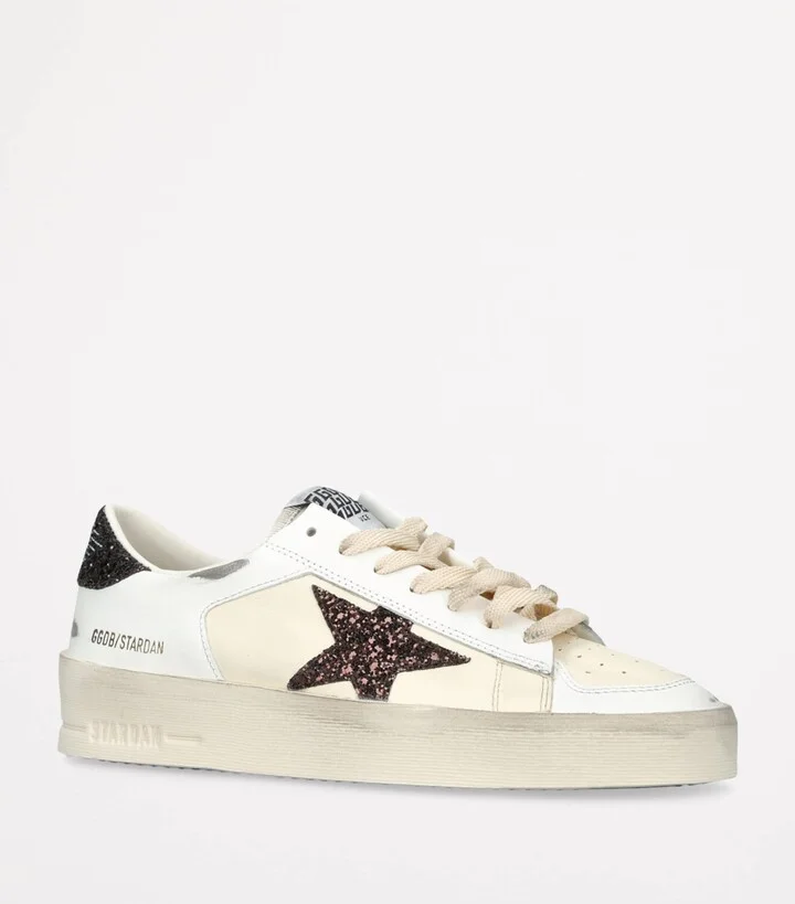 Golden Goose Leather Stardan Sneakers - Image 3