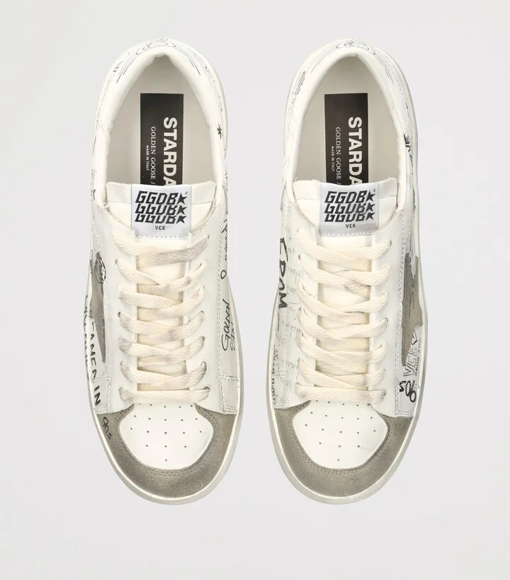 Golden Goose Leather Stardan Sneakers - Image 4