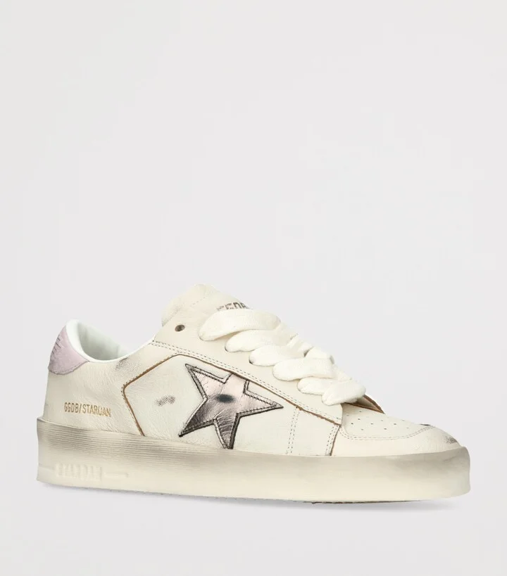 Golden Goose Leather Stardan Sneakers - Image 3