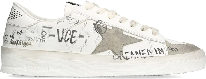 Golden Goose Leather Stardan Sneakers
