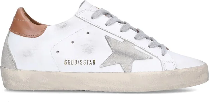 Golden Goose Leather-Suede Super-Star Sneakers - Image 3