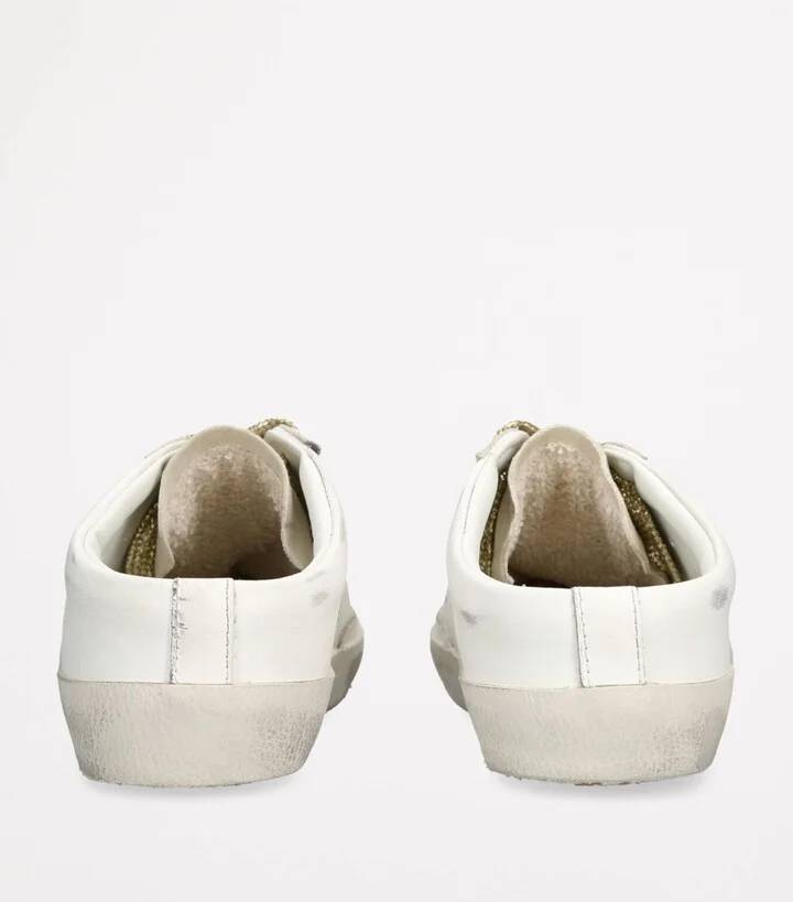 Golden Goose Leather Super Star Sabot Low-Top Sneakers - Image 2