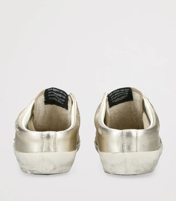 Golden Goose Leather Super Star Sabot Low-Top Sneakers - Image 2