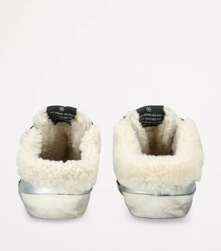 Golden Goose Leather Super-Star Sabot Sneakers - Image 2