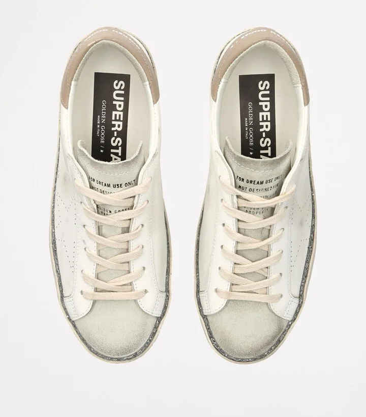 Golden Goose Leather Super Star Skate Low-Top Sneakers - Image 4